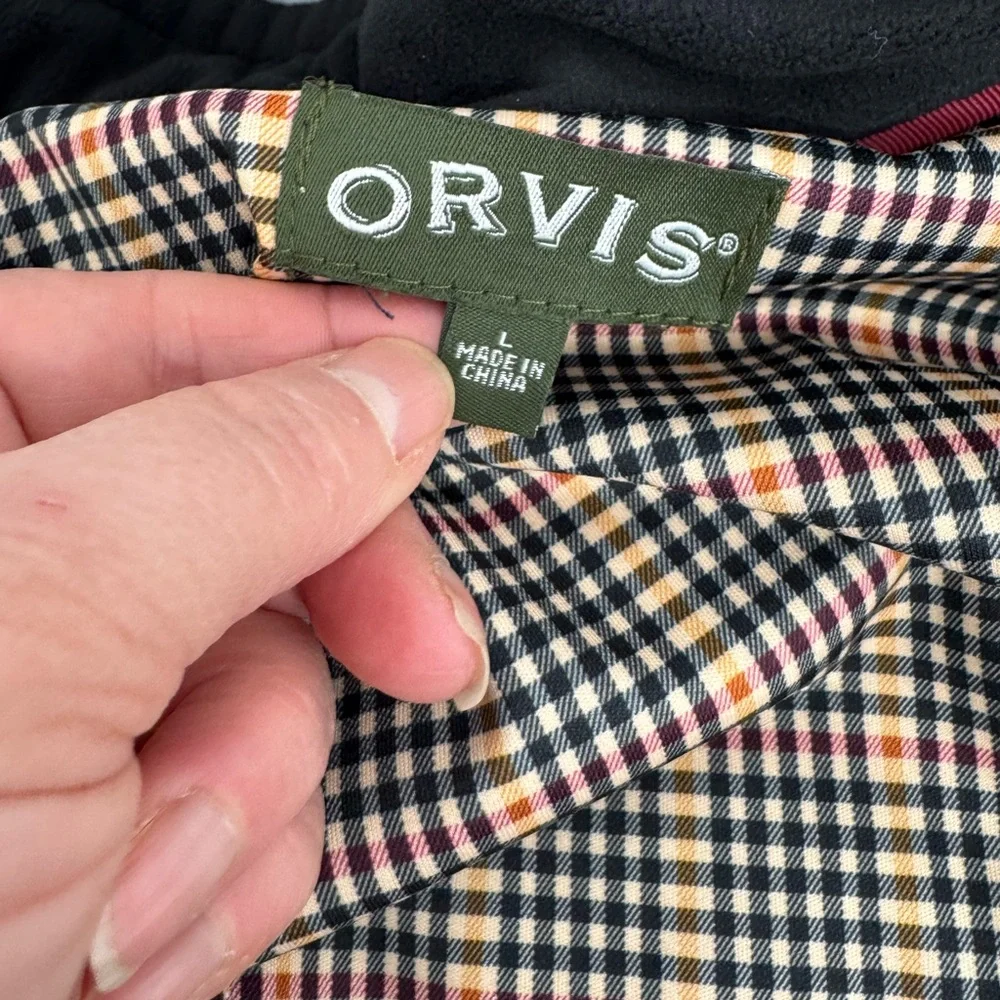 Orvis sweater jacket